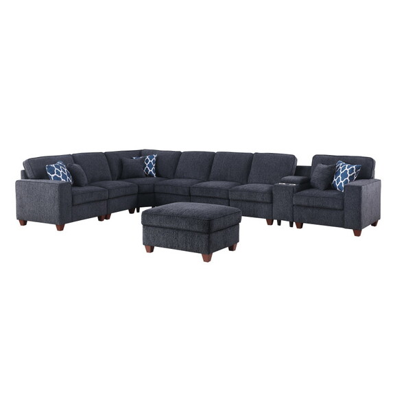 Lily Sectional Sofa with Ottoman B102S00033