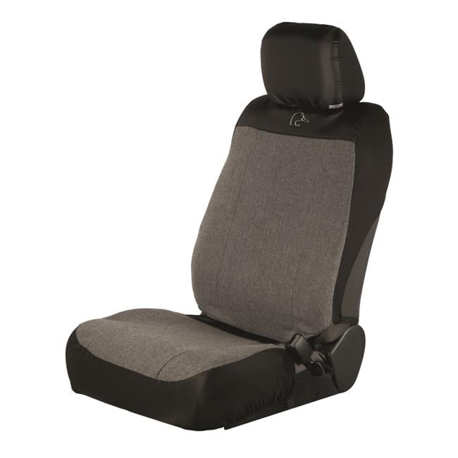 Ducks Unlimited C000147100199 Low Back Heritage Ducks Unlimited Seat Coversand#44; Tweed and Black - One Size