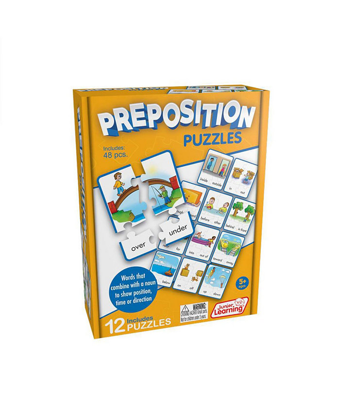 MasterPieces Puzzles Junior Learning Preposition Learning Educational Puzzles