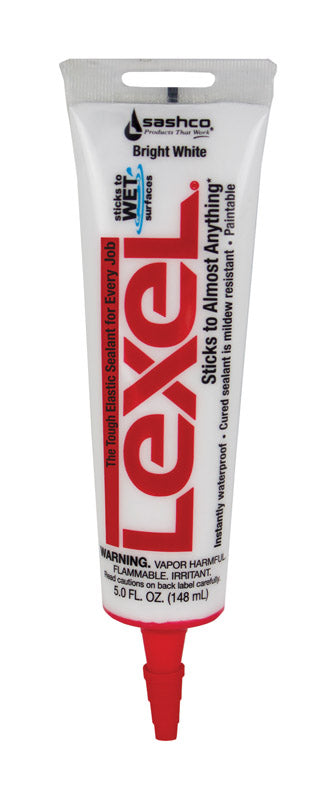 CAULK LEXEL VOC WHT 5 OZ