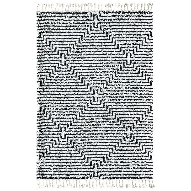 CosmoLiving Rugs America Cyprus Modern Dots Calm Creation Area Rug