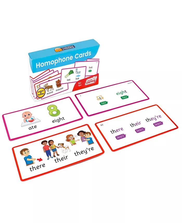 Junior Learning Homophone Flashcards