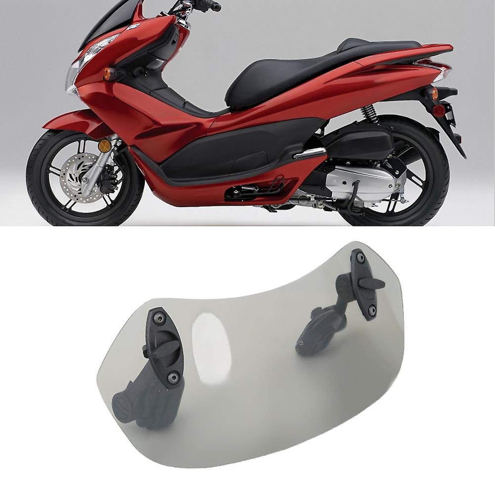 Adjustable Clip On Windscreen Wind Deflector Windshield Accessories For Motorcycle Tawny