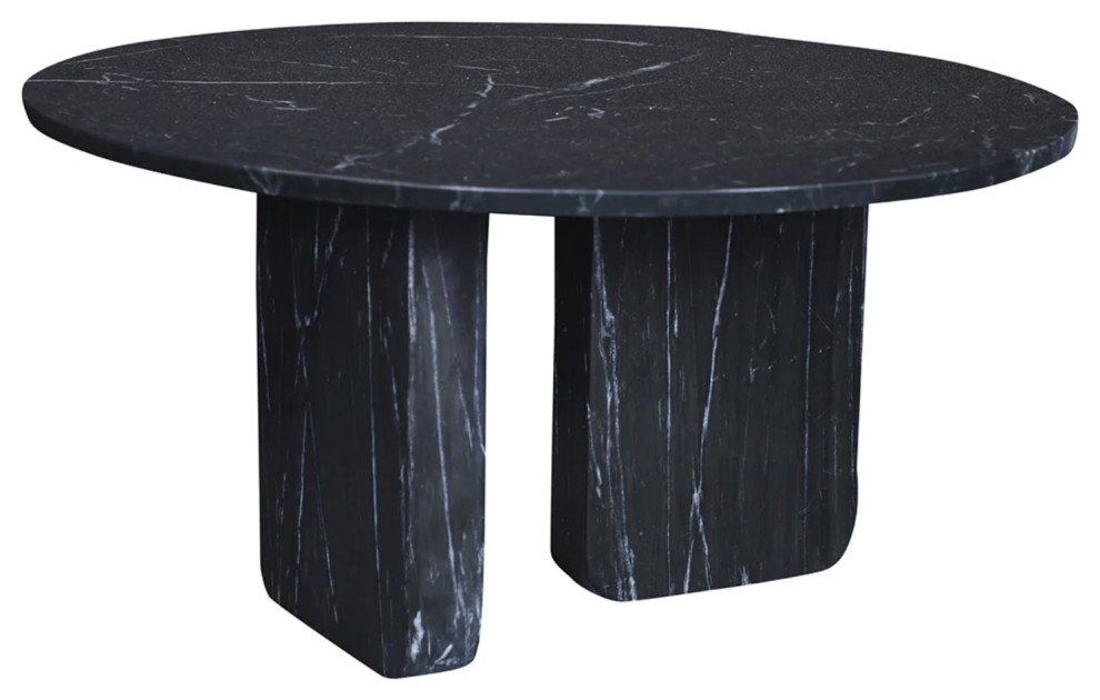 Matthew Izzo Home Turin Marble Coffee Table   Transitional   Coffee Tables   by Matthew Izzo  Houzz