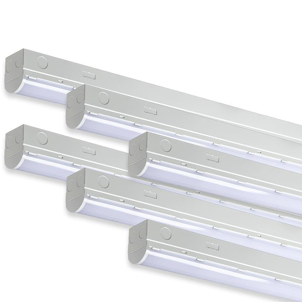 ENERGETIC LIGHTING E5SLB 4 ft. 32-Watt Equivalent Integrated LED White Strip Light Fixture 4000K (6-Pack) E5SLB20D4-840-6P