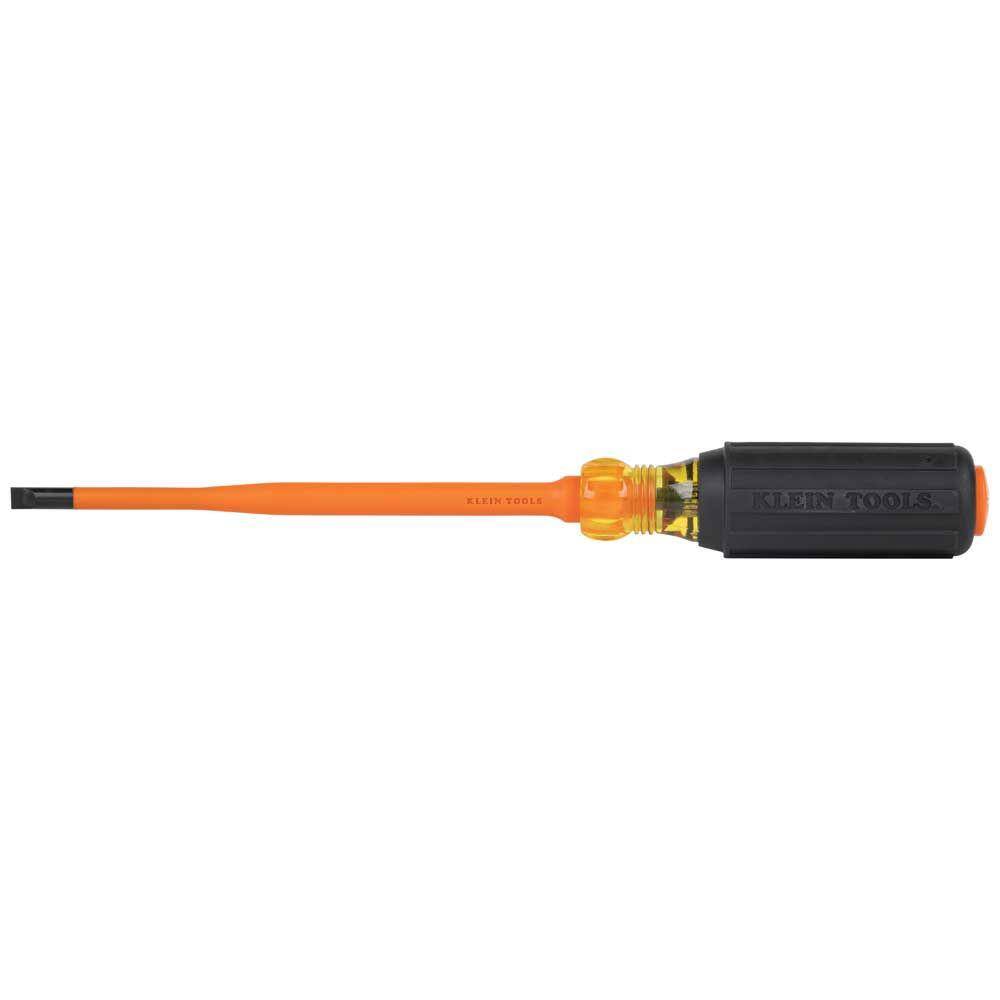 Klein Tools 14 in. Cabinet 6 in. Slim-Tip 1000-Volt Insulated Screwdriver 6926INS