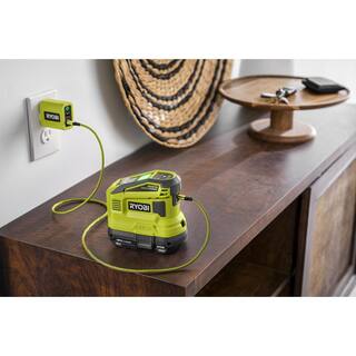 RYOBI 150-Watt Push Start Power Source and Charger for ONE+ 18-Volt Battery with 2.0 Ah Battery RYi150C