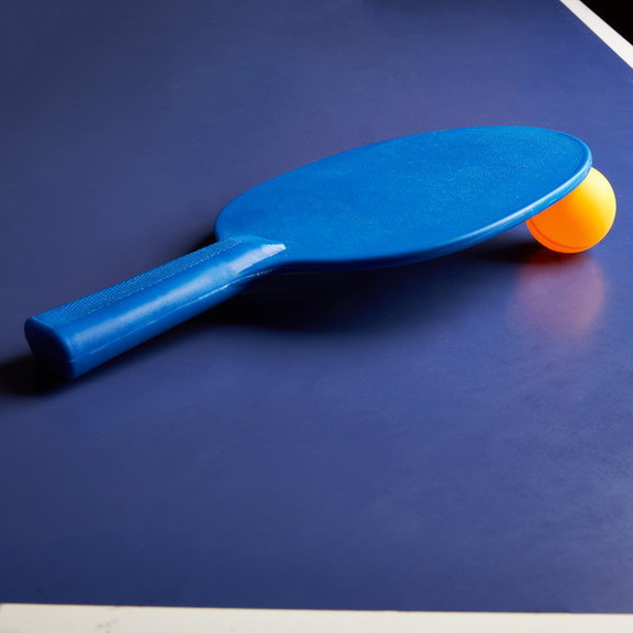 Brybelly Plastic Table Tennis Paddle  Blue