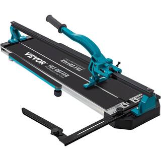 VEVOR Tile Cutter 47 in. Manual Tile Cutter Tile Cutter Tools wSingle Rail  Double Brackets Snap Tile Cutter CZQGJ1200MMSDDGDZV0