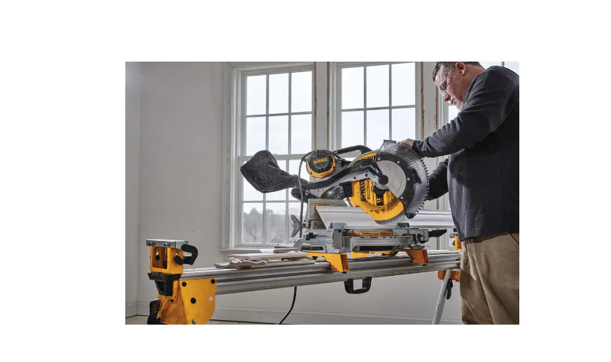 DEWALT DWS716 15 Amp Corded 12 in. Compound Double Bevel Miter Saw