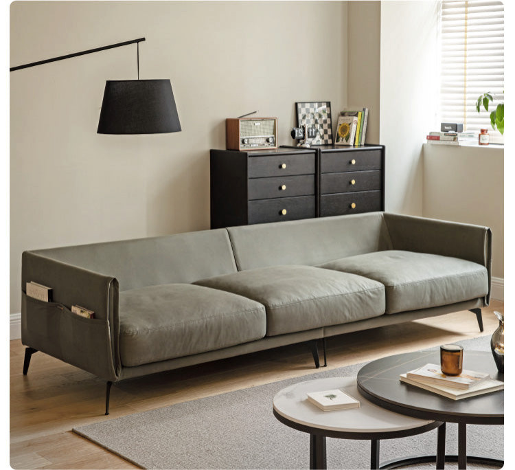 Technology Fabric Sofa Light luxury   Midcentury   Sofas   by GVAwood  Houzz