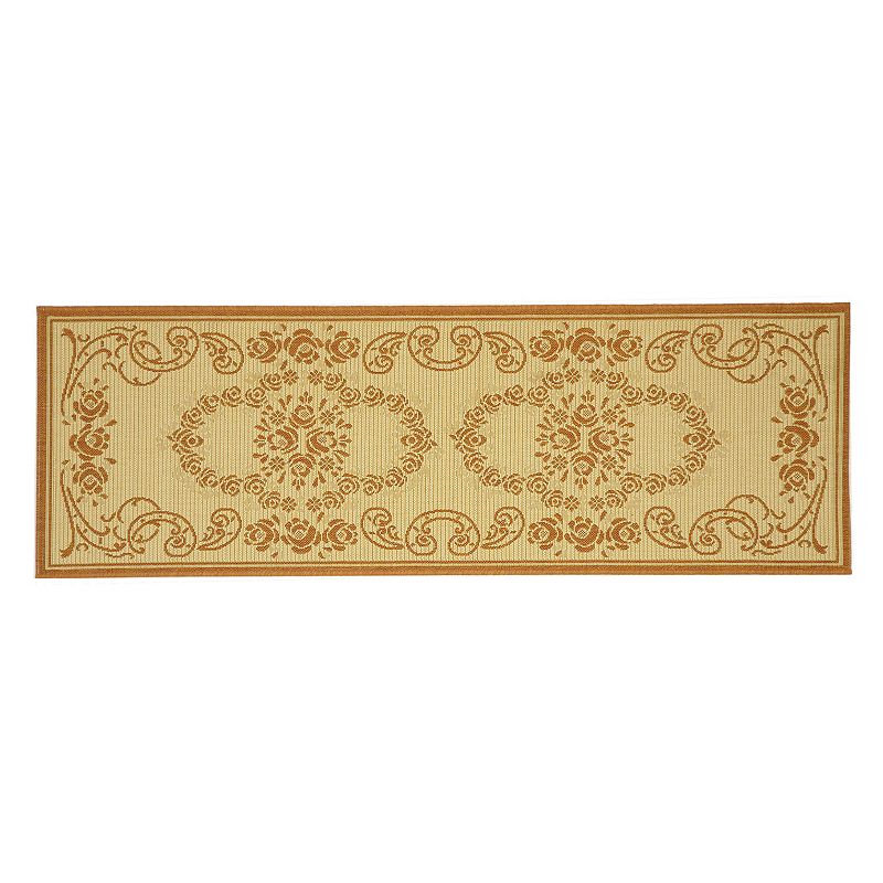 Safavieh Courtyard Cascading Floral Indoor Outdoor Rug