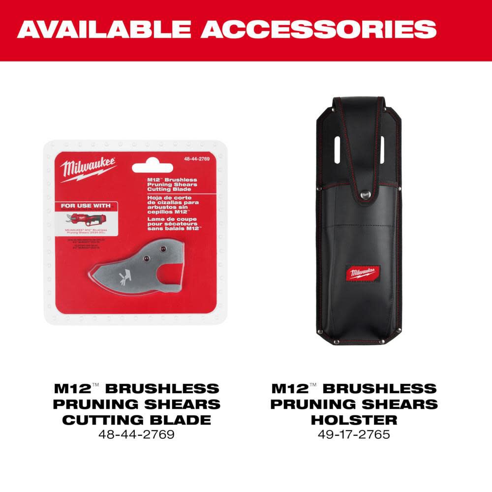 Milwaukee M12 Pruning Shears Brushless Kit 2534-21 from Milwaukee