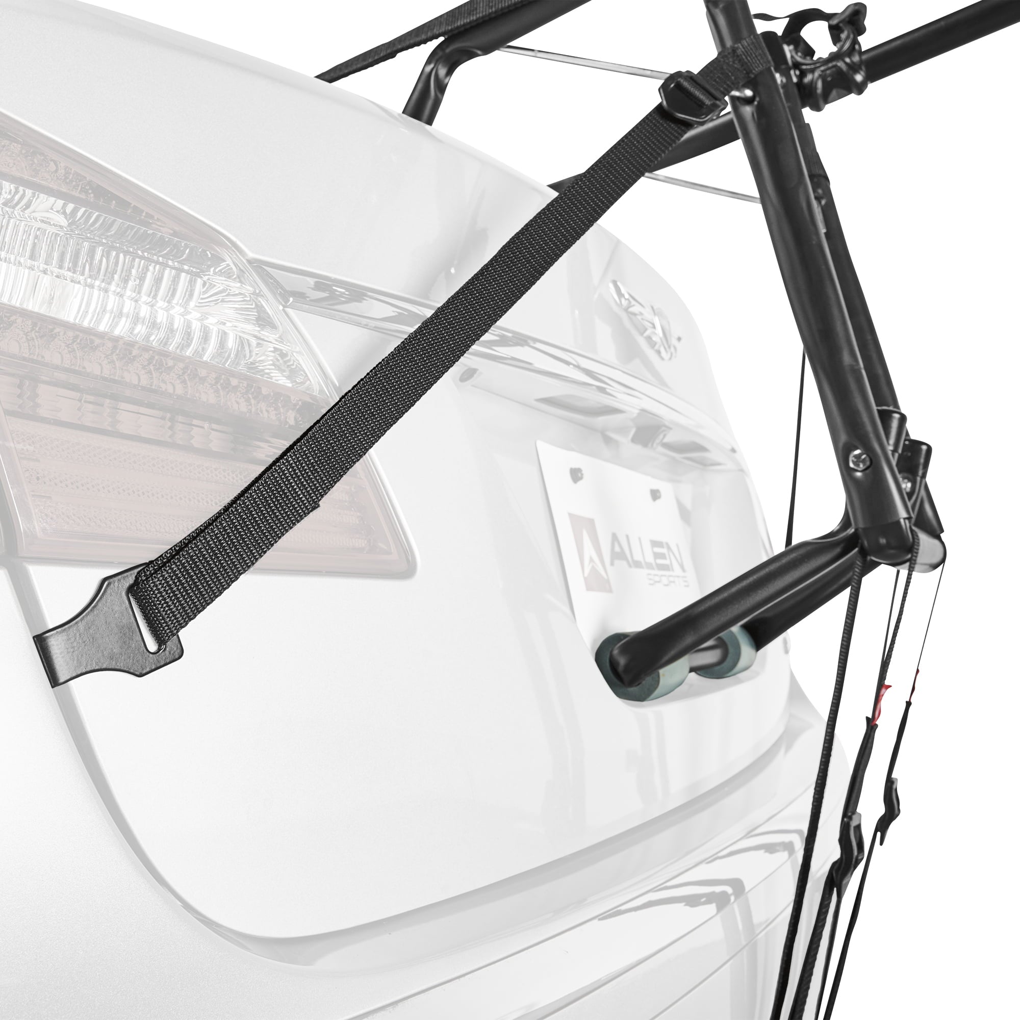 Allen Sports Deluxe 3-Bicycle Trunk Mounted Bike Rack Carrier， 103DN