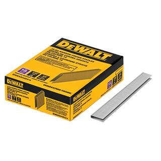 DW 34 in. x 732 in. 18-Gauge Glue Collated Narrow Crown Staples (5000 per Box) DWSX503534