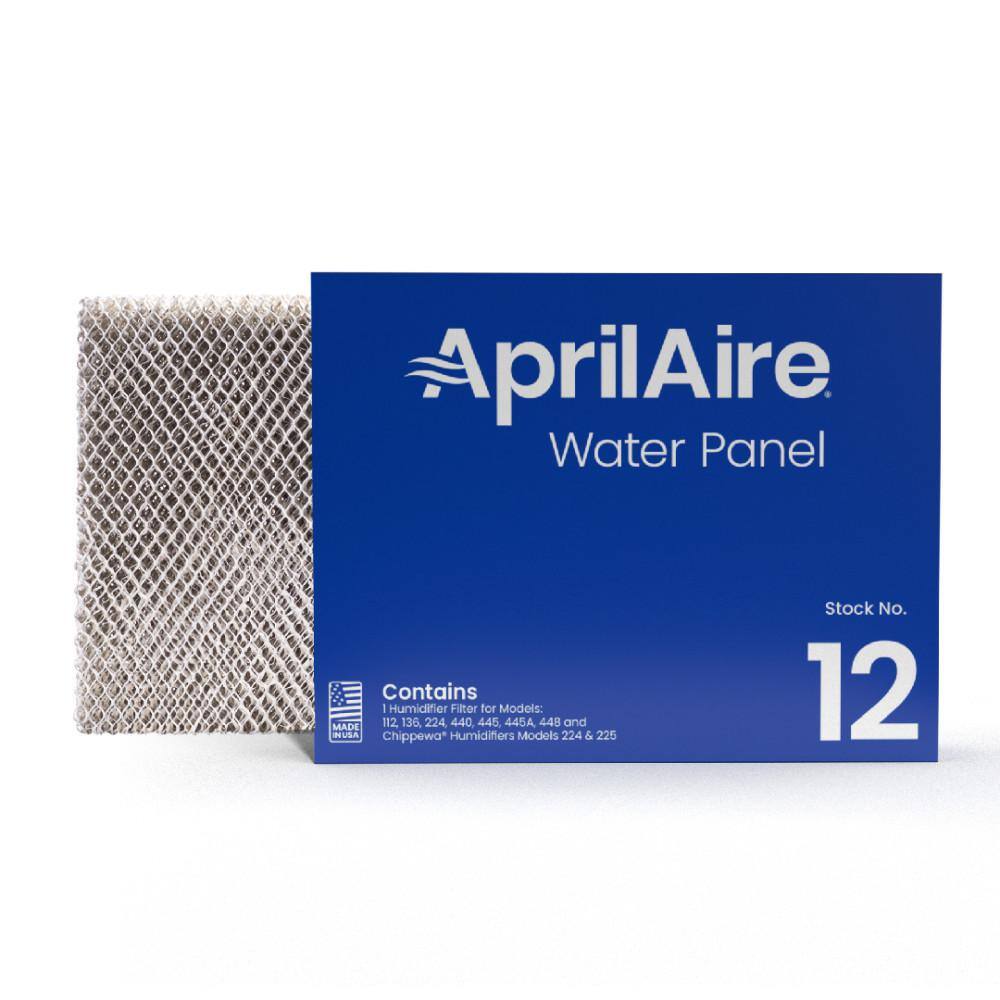 AprilAire 12 Replacement Water Panel for Whole-House Humidifier Models 112224225440445445A 448 12