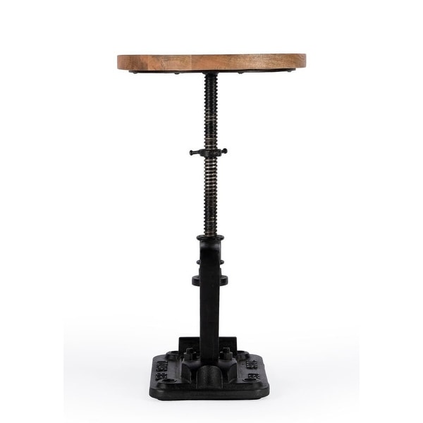 Offex Ellis Height Adjustable Pedastal Side table - 13