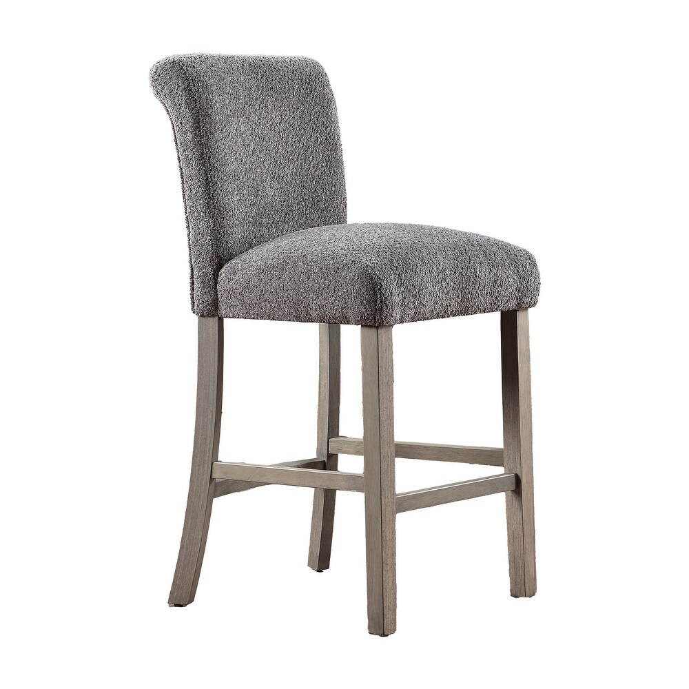 Lanoso Boucle Counter Chairs (Set of 2)