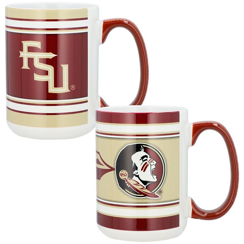 Florida State Seminoles 15oz. Home and Away 2-Pack Mug Set