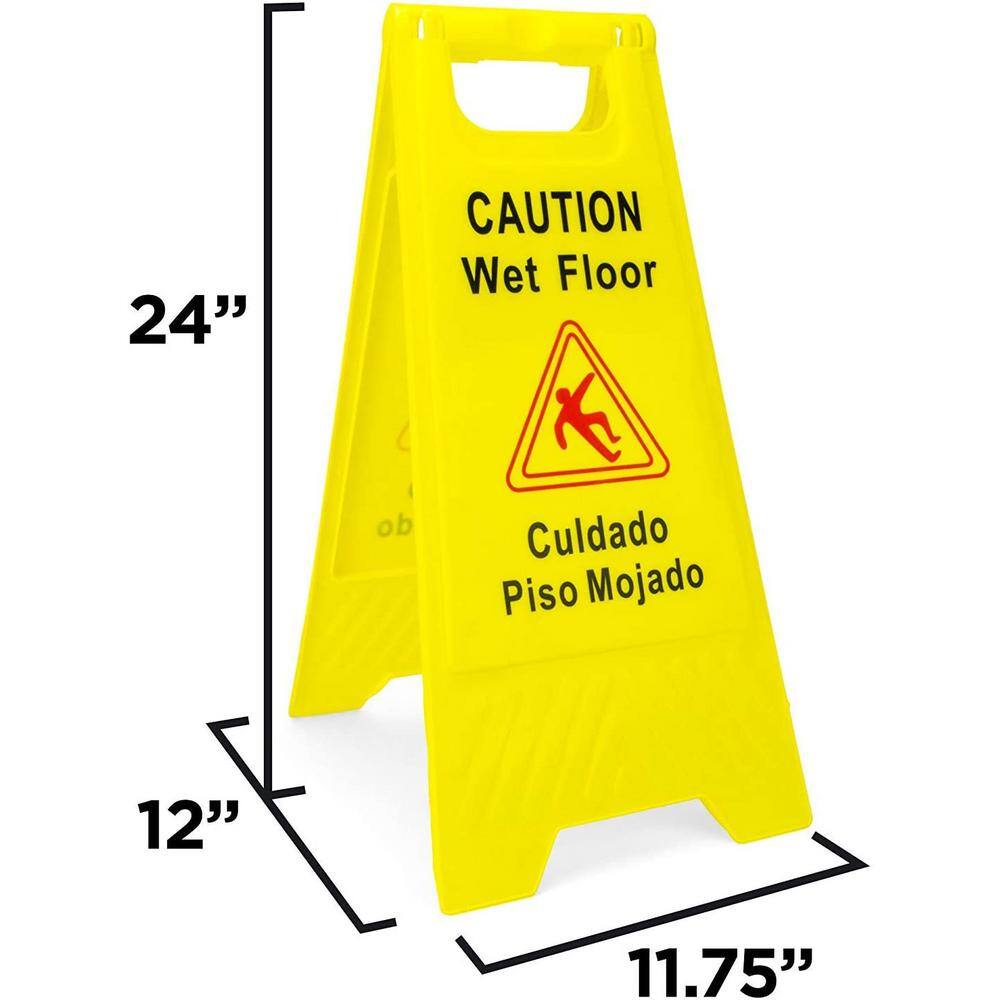 THE CLEAN STORE Wet Floor Signs (3-Pack) 192