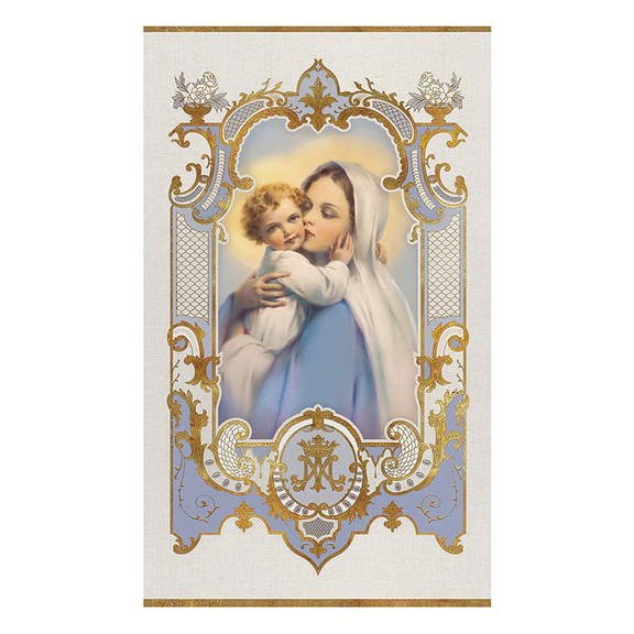 RJ Toomey Madonna   Child Vintage Banner