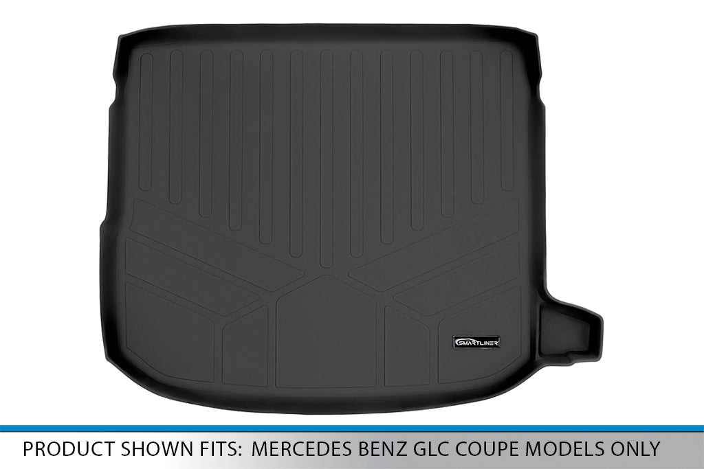 Smartliner Cargo Liner Mat Black For Mercedes Benz GLC Coupe Models 2016-2021