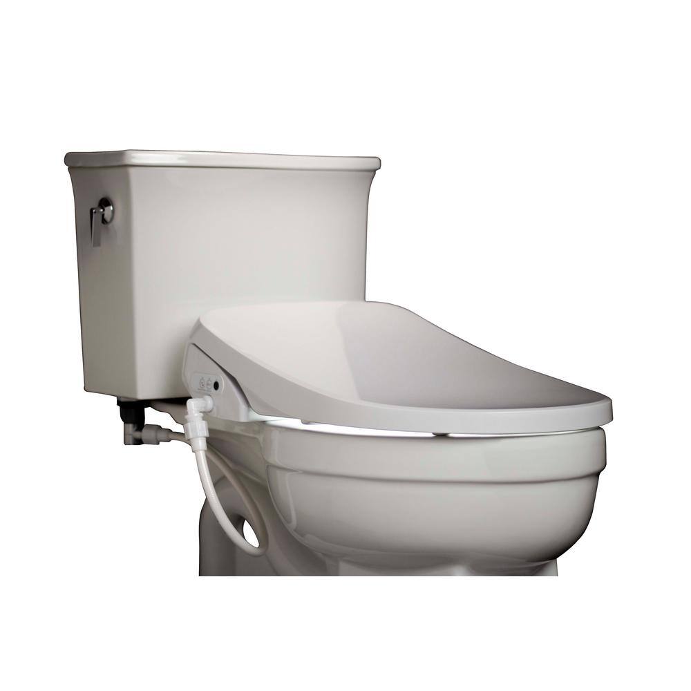 Alpha Bidet GXR Wave Electric Bidet Seat for Elongated Toilets in White GXR-EW