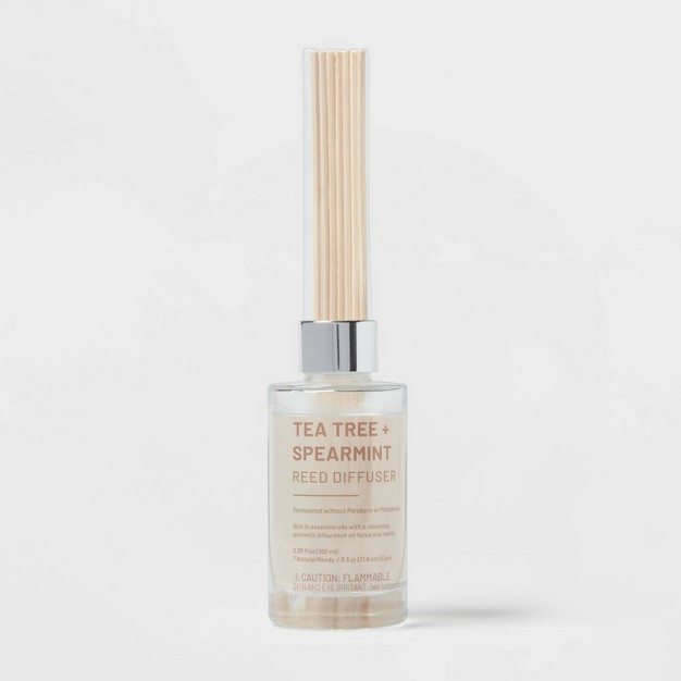 100ml Glass Reed Diffuser Tea Tree And Spearmint