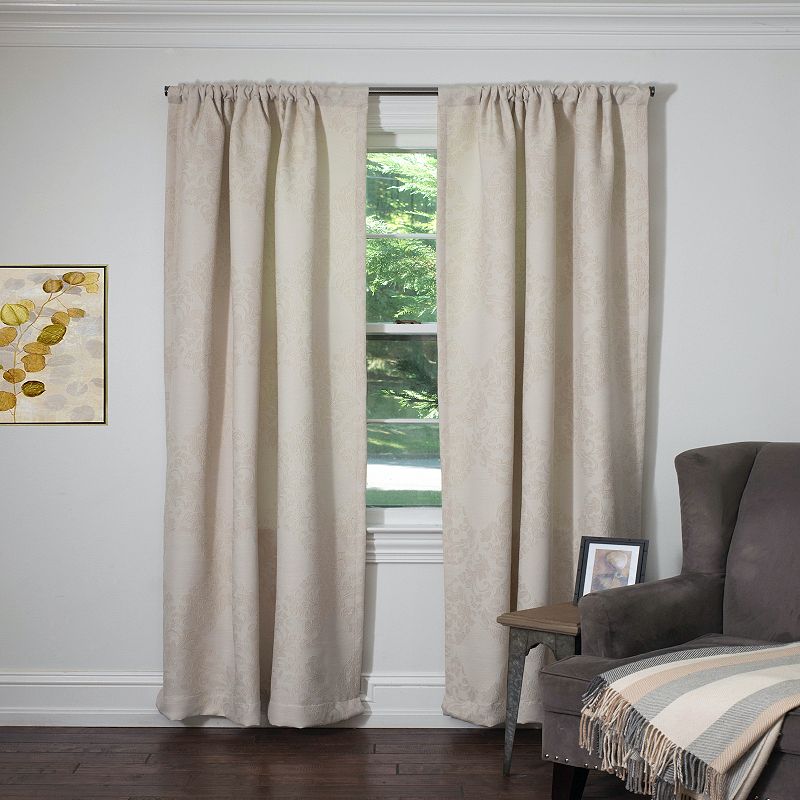 Silk+Home Trellis Single Window Curtain