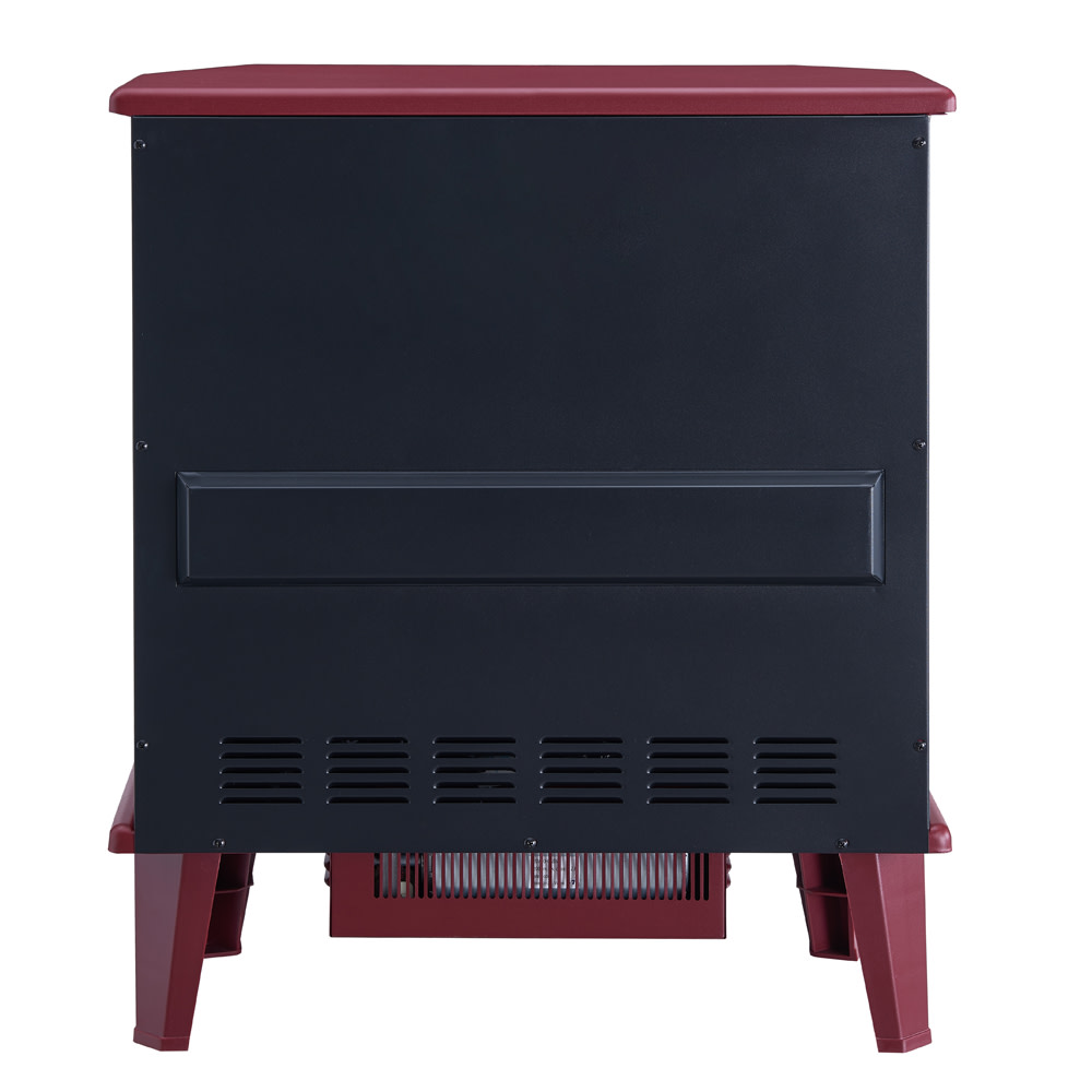 Hearthpro 25 Red 5 Sided Infrared Electric Stove ;