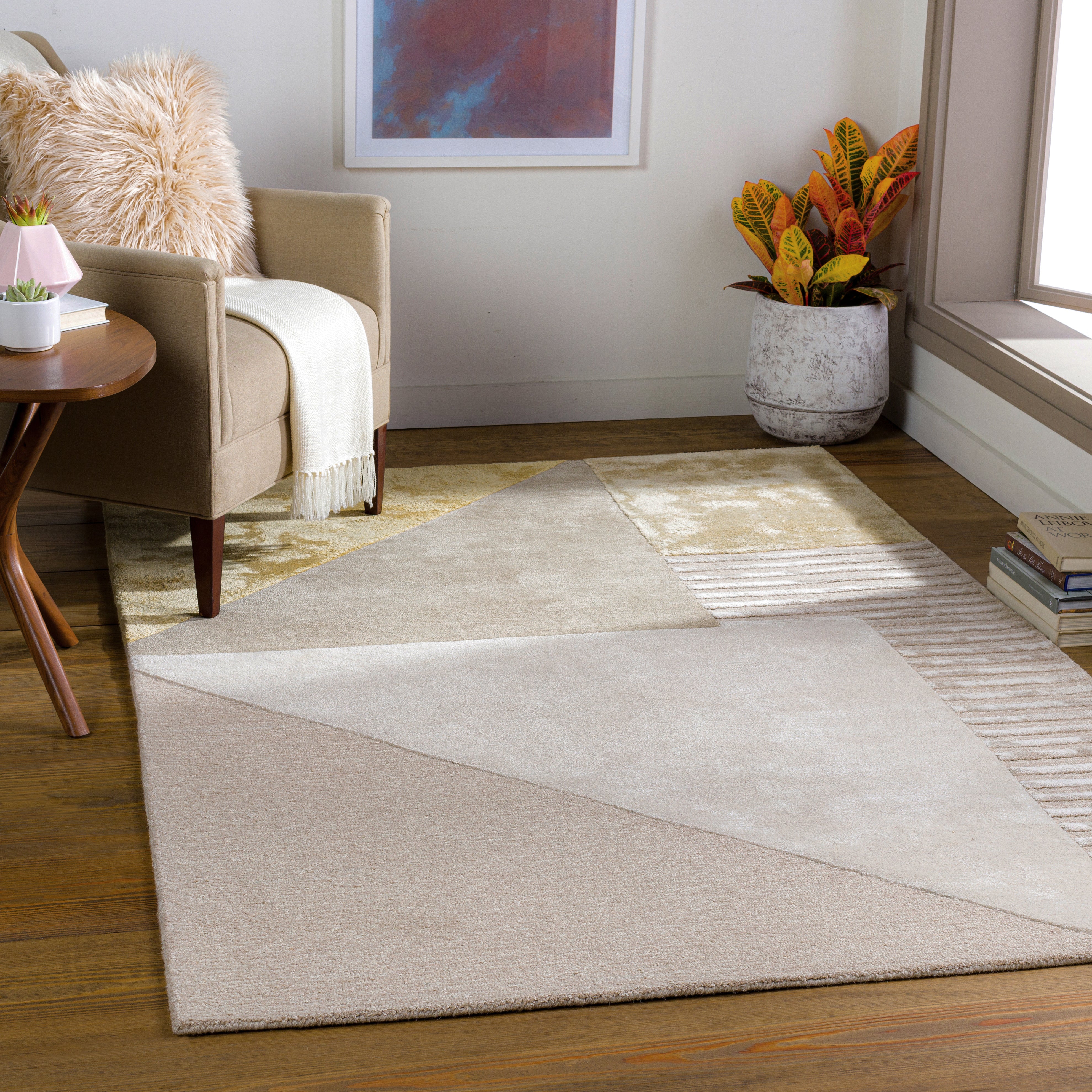 Glasgow Gls-2303 Viscose Rug in Various Sizes