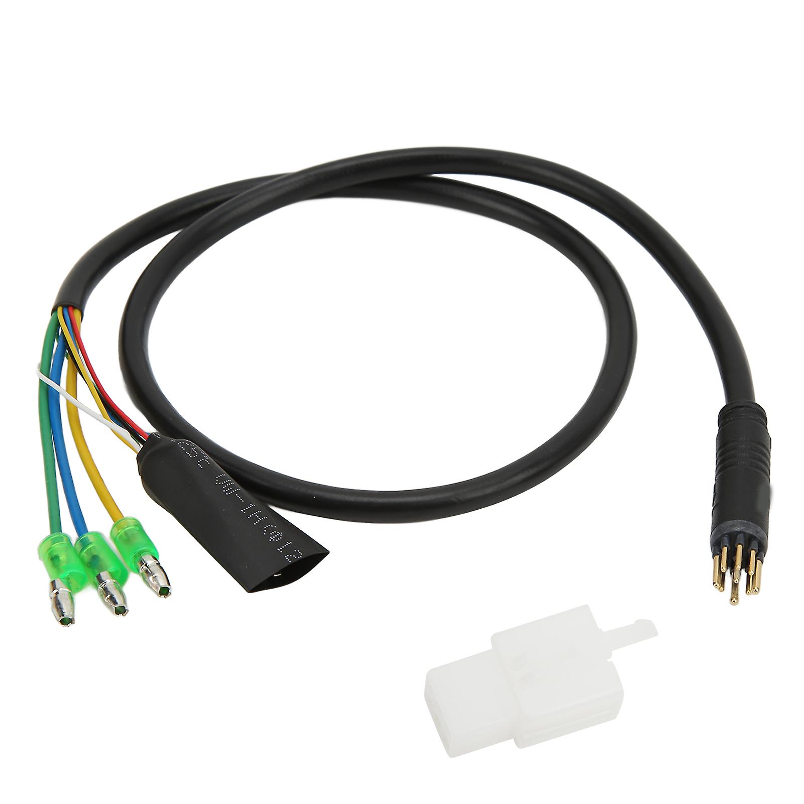 Motor Convert Extension Cable 9 Pin Copper Waterproof Connector Low Failure Rate Line For Electric Scooter