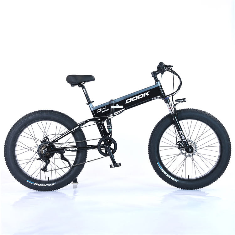 EU electric bicycle 1000W 48V14.5A  lithium battery electric mountain bicycle e bike 26 inch fat tire folding electric bike