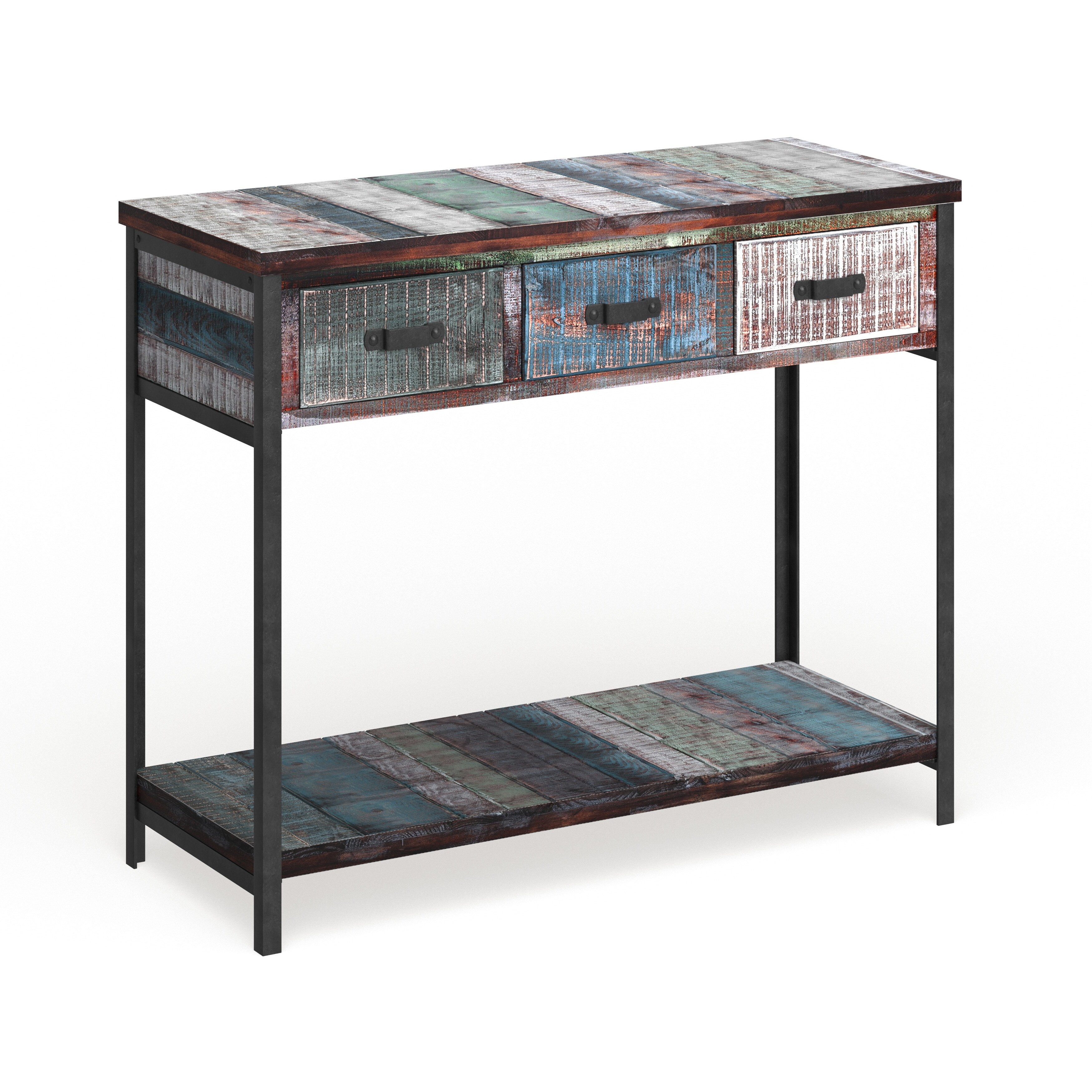 Carbon Loft Scott Wood Console Table