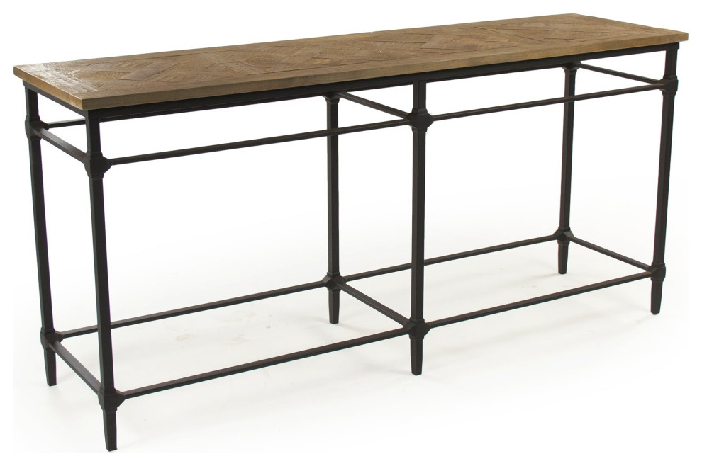 Aveline Console   Industrial   Console Tables   by HedgeApple  Houzz