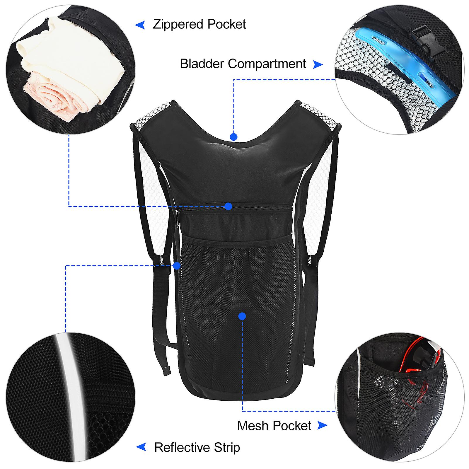 Ultralight Outdoor Cycling Hydration Backpack Pack Bag For Marathon Running Hiking Climbing No.226092