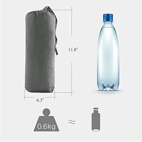 Portable Lightweight Outdoor Warm Camping Sleeping Bag for 3 seasons with Pillow Waterproof Sleeping Bags for Hiking Travel