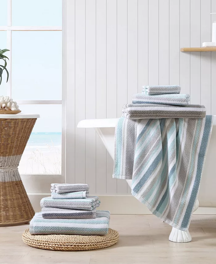 Tommy Bahama Home Tommy Bahama Ocean Bay Stripe Bay 3-Pc. Towel Set