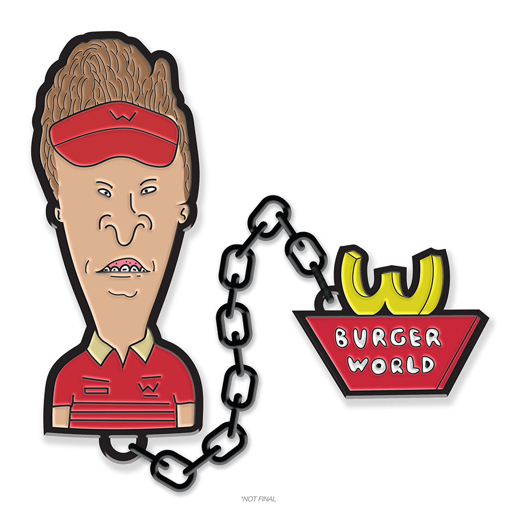 Beavis and Butt-Head Interactive Enamel Pins (PRE-ORDER)