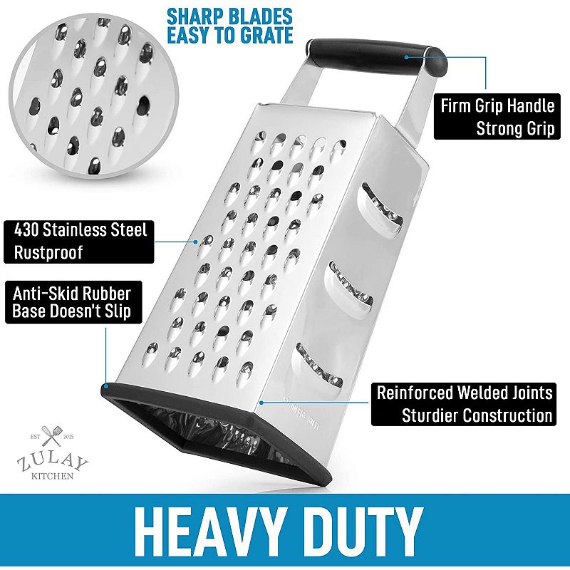 Cheese Grater With Easy Grip Handle