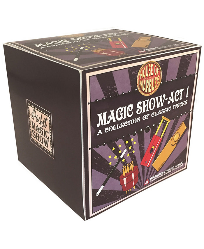 House of Marbles Magic Show Act 1 - A Collection Of Classic Tricks Set  5 Piece