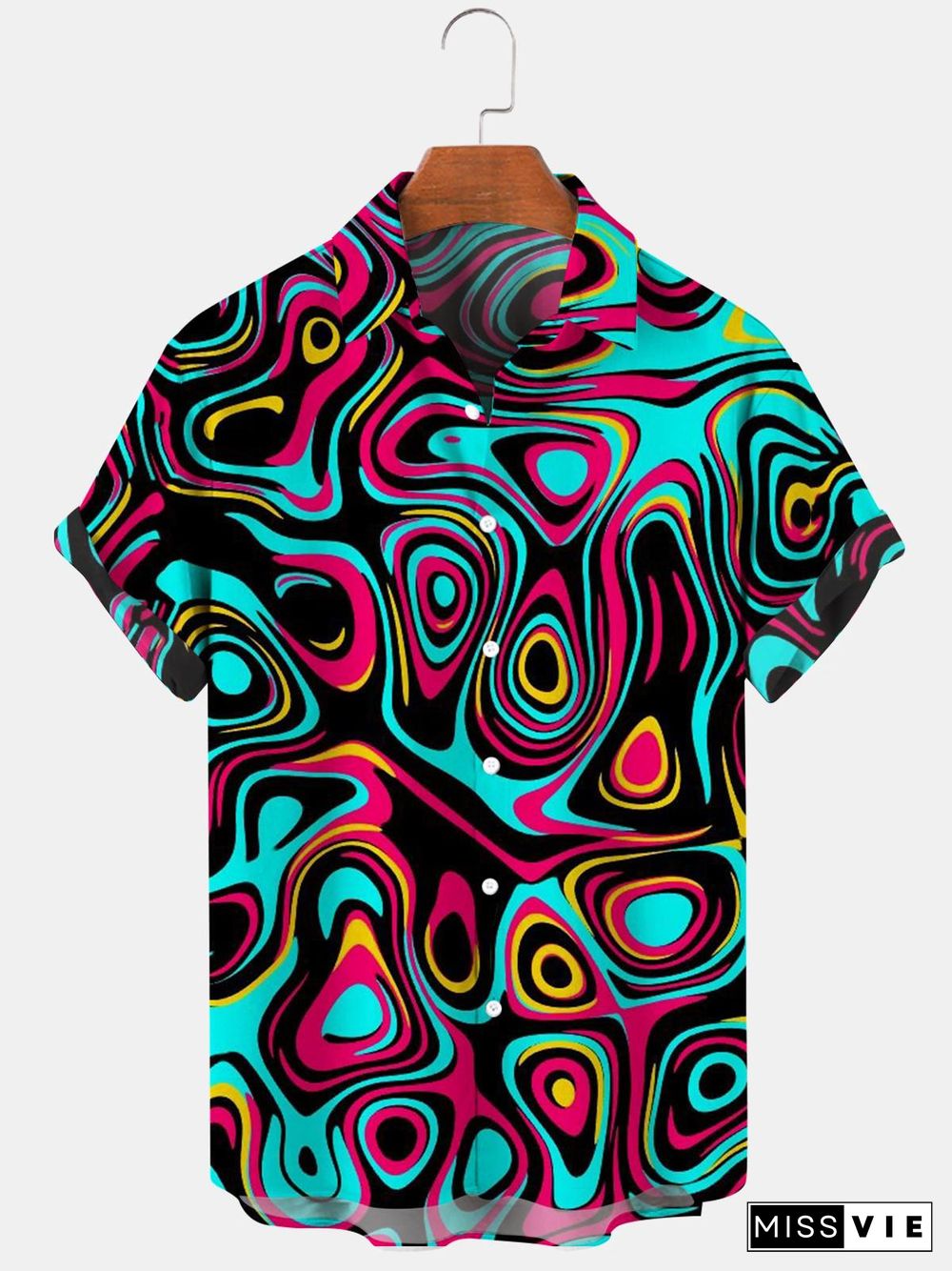 Abstract Men's Shirts