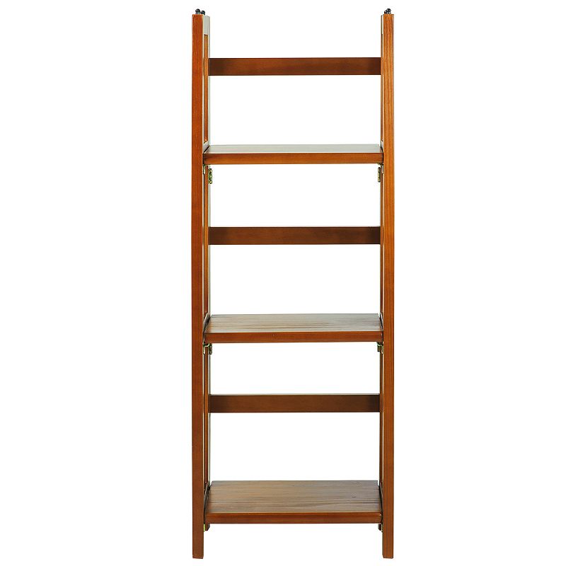 Casual Home 3-Shelf Folding Stackable Bookcase