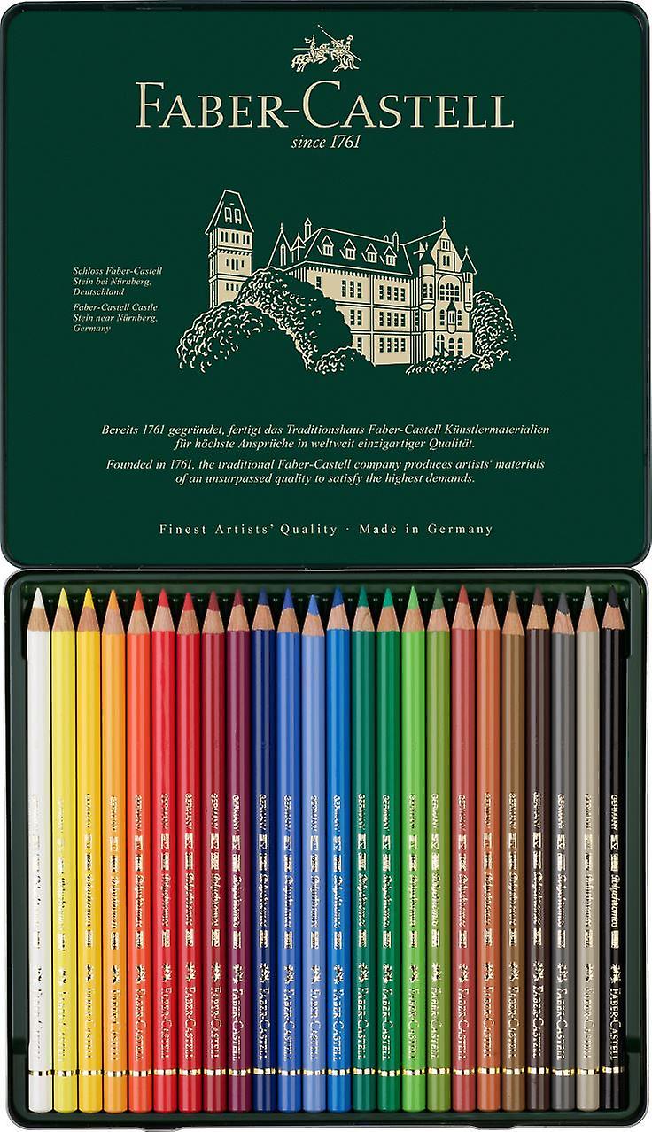 Faber-Castell Polychromos Colour Pencil 24 Tin