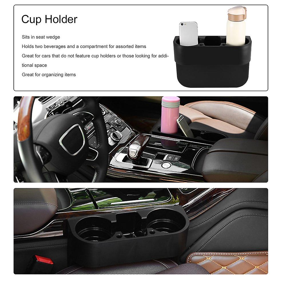 Car Seat Drink Holder Rubbish Case Can Bottle Food Mount Stand Storage Box