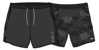 Exploration Trail Recycled Shorts - Black