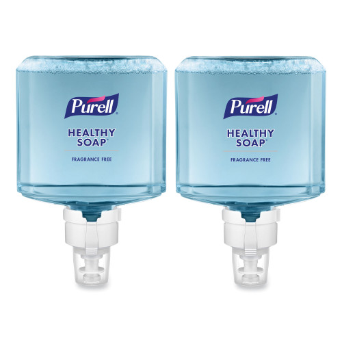 PURELL HEALTHY SOAP Gentle and Free Foam， For ES8 Dispensers， Fragrance-Free， 1，200 mL， 2/Carton (777202)