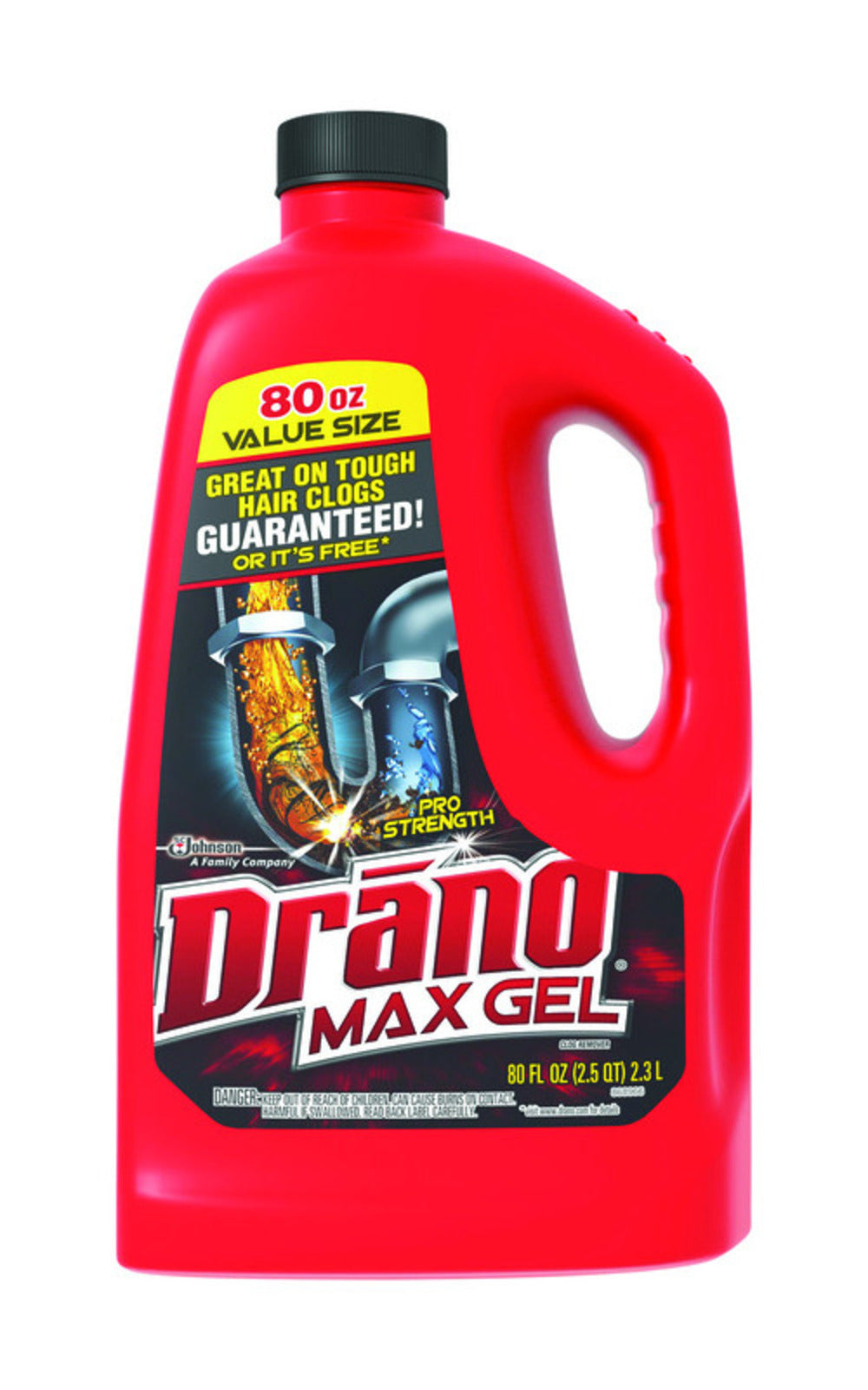 DRANO MAX GEL CLOG REMOV