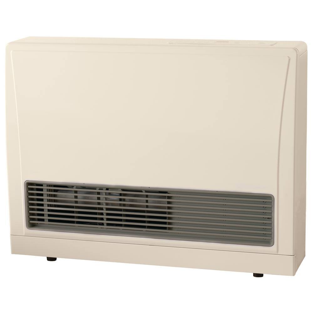 Rinnai EnergySaver 21500 BTU Vented Natural Gas Furnace in Beige EX22DTN