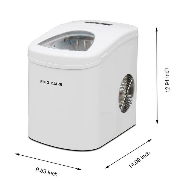 26lb. Portable Countertop Ice Maker - EFIC108 - Silver